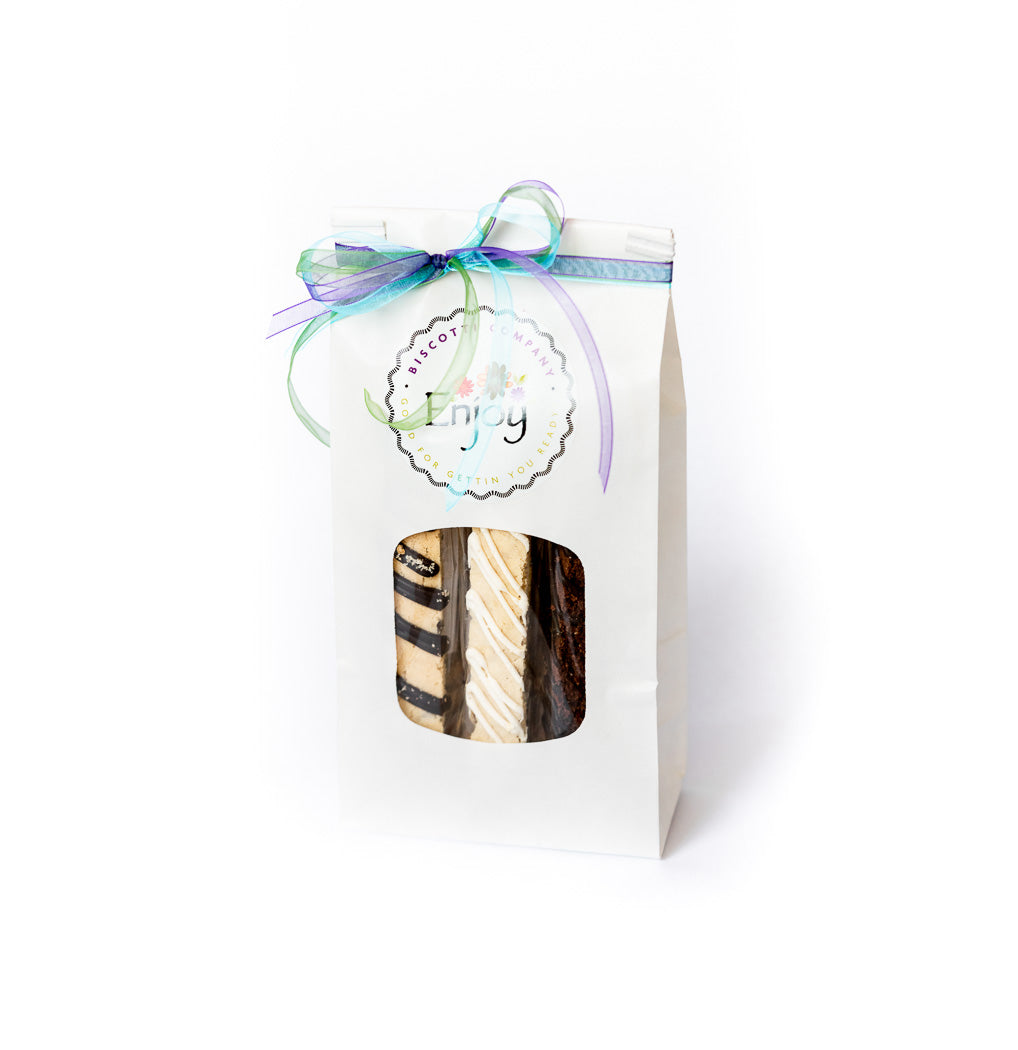 Frangelico Chocolate Toffee Chunk Biscotti
