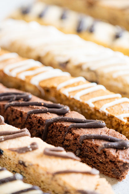 Dark Chocolate Almond Anise Biscotti