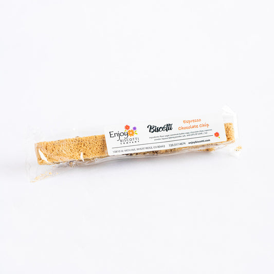 Espresso Chocolate Chip Biscotti