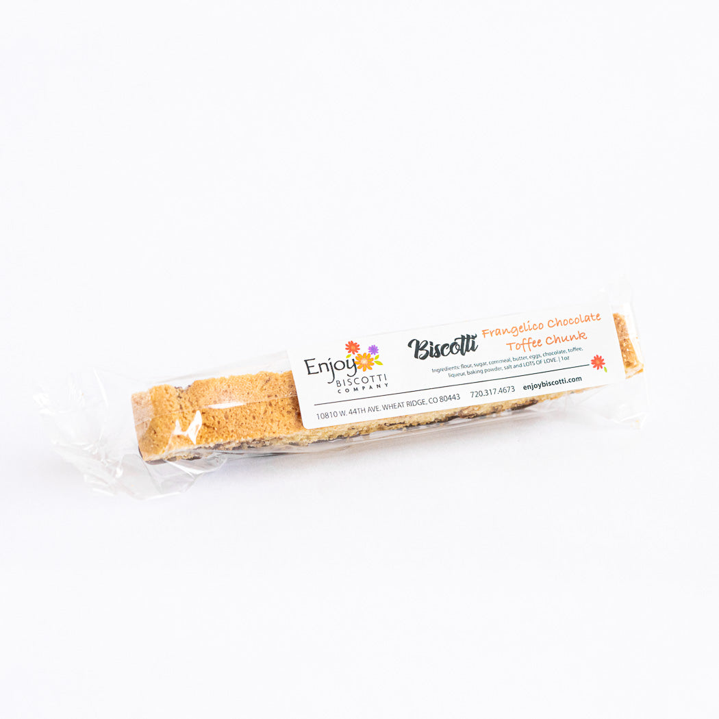 Frangelico Chocolate Toffee Chunk Biscotti