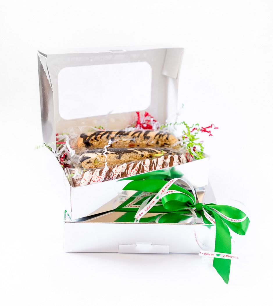 Frangelico Chocolate Toffee Chunk Biscotti