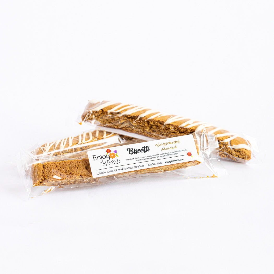 Ginger Bread Almond Biscotti