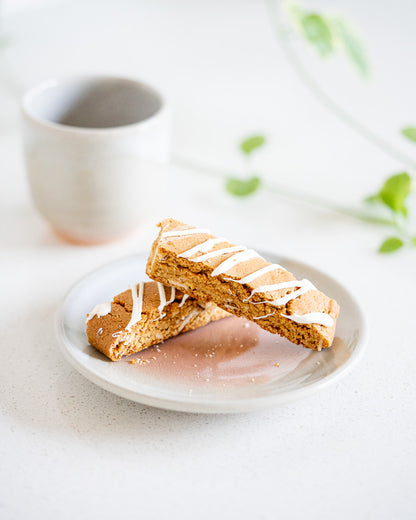 Ginger Bread Almond Biscotti