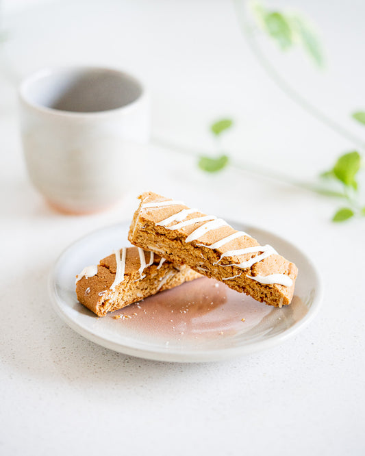 Ginger Bread Almond Biscotti