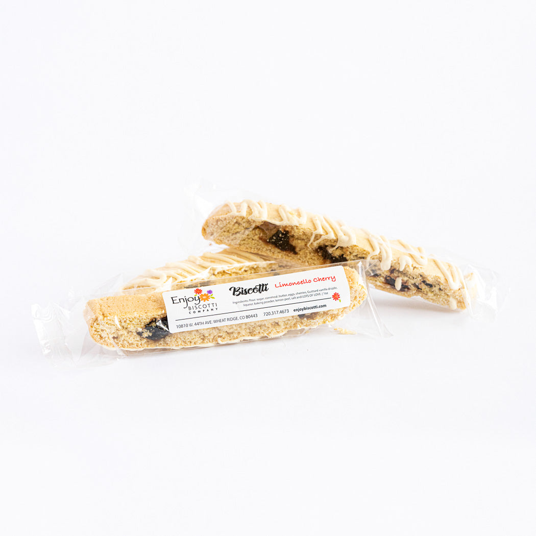 Limoncello Cherry Biscotti