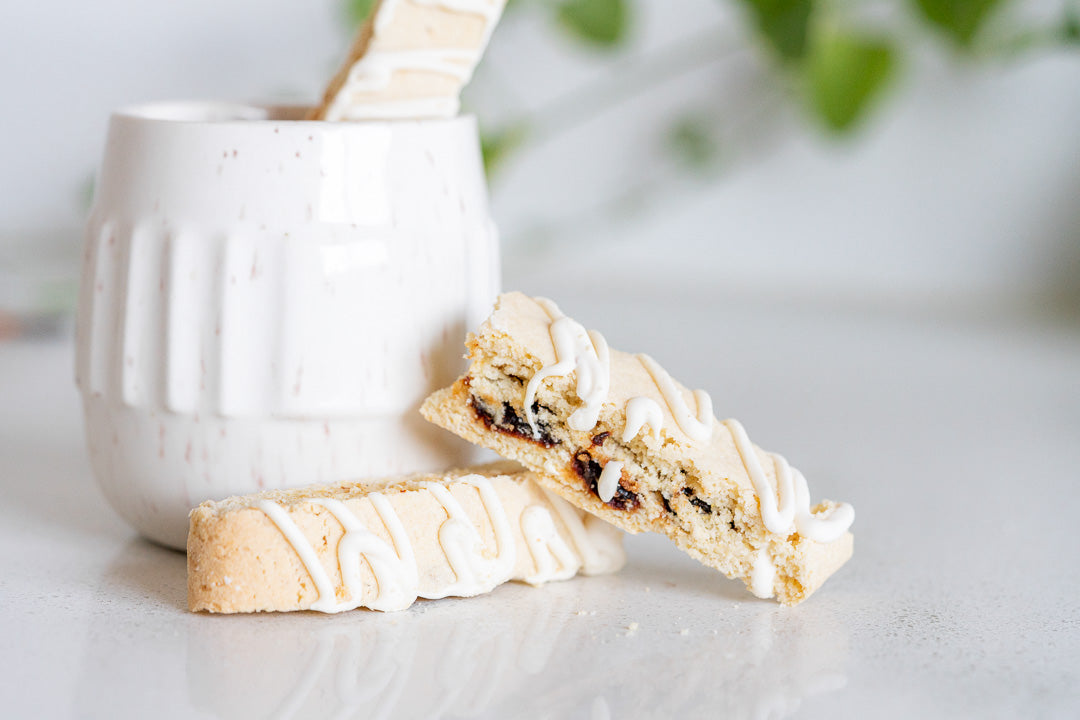 Limoncello Cherry Biscotti