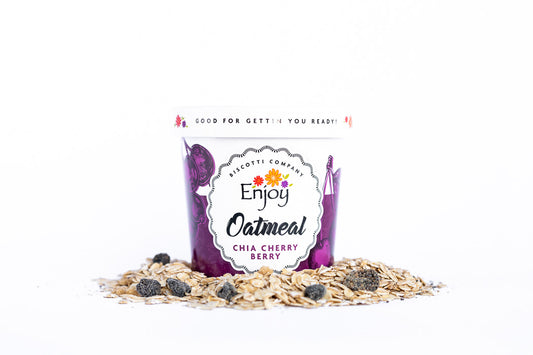 Chia Cherry Berry Oatmeal Cup