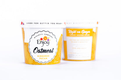 Gingered Pecan Oatmeal Cup