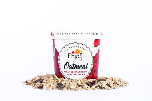 Orange Cranberry Toasted Pecan Oatmeal Cup