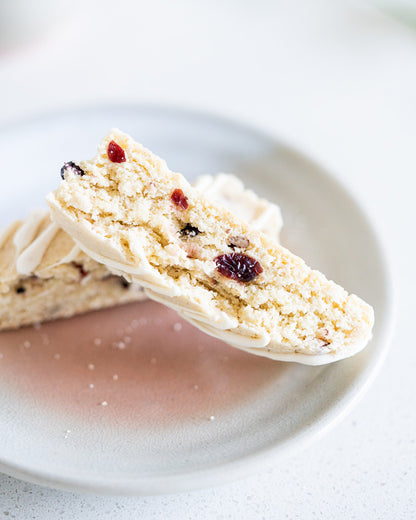Orange Cranberry Toasted Pecan Biscotti