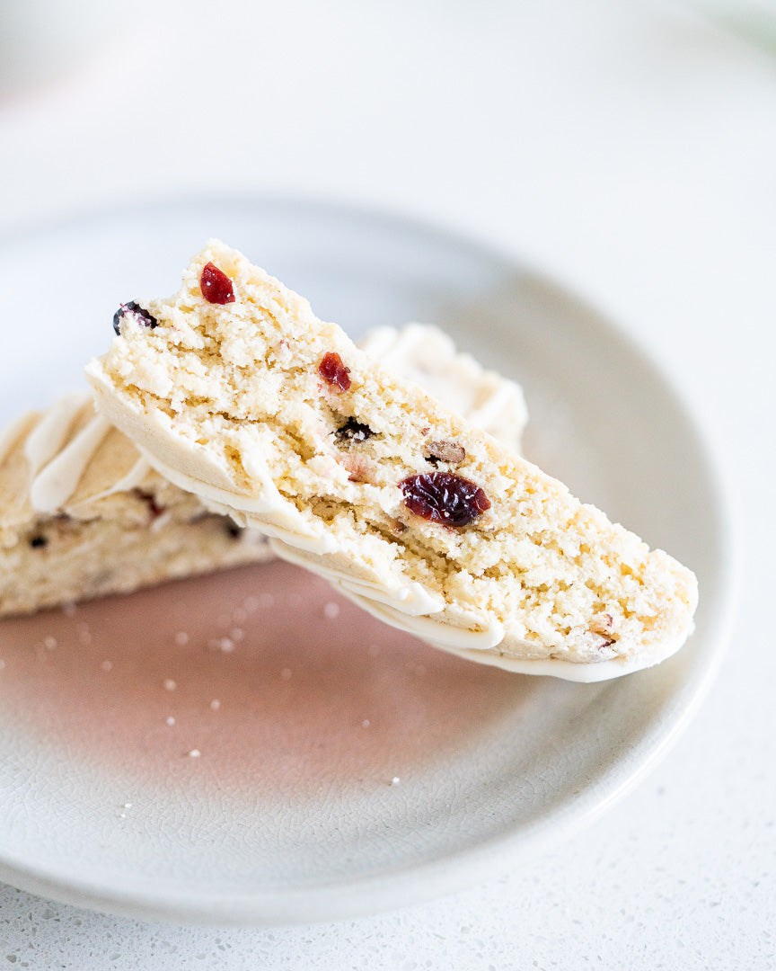 Ginger Bread Almond Biscotti